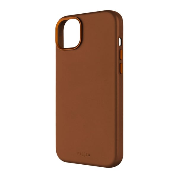 FIXED MagLeather, Suojus, Apple, iPhone 15, 15,5 cm (6.1"), Ruskea