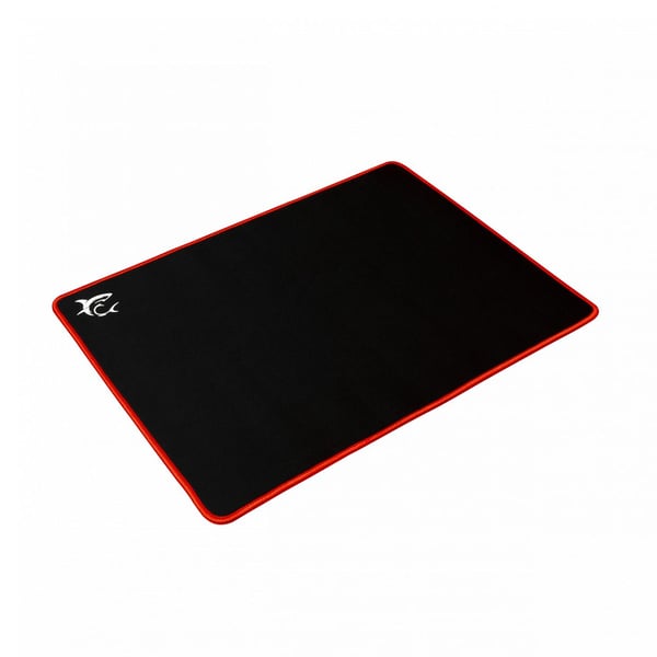 White Shark Red Knight, Svart, Rød, Hvit, Monokromatisk, Gummi, Tekstil, Antiskliunderlag, Musematte til gaming