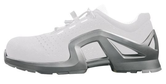 Uvex 85162, Unisex, Voksen, Vernesko, Svart, Rød, ESD, S3, SRC, Hurtigsnører