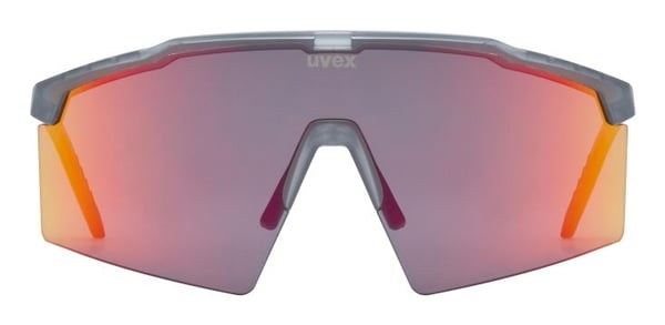 Uvex flowline, Multisport, Gutt/Jente, Semi-rammeløs, Grå, Svart, 1 stykker