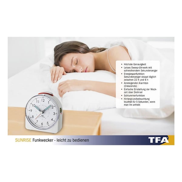 TFA-Dostmann 60.1513.02, Hvit, Plast, Analog, Batteri, AAA, 1,5 V