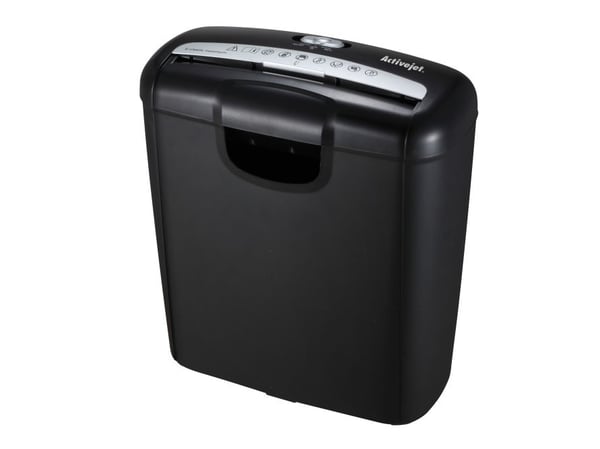 Activejet ASH-0601S paperisilppuri, nauhasilppuri, 22 cm, 10 L, painikkeet, 3000 mm/min, P-1
