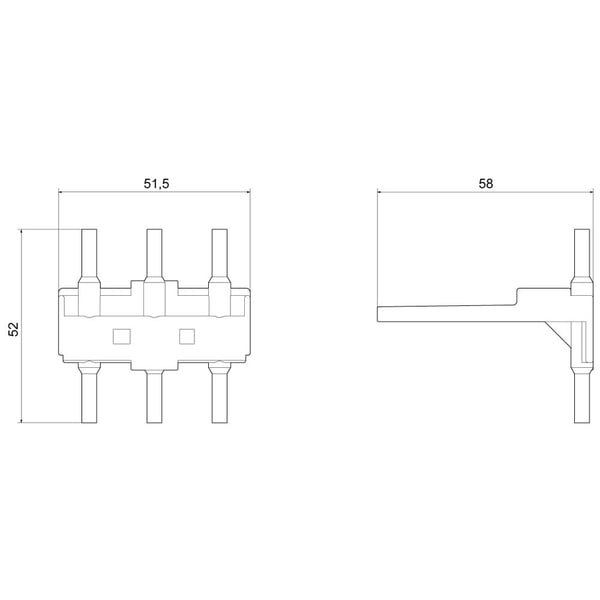 Siemens 3RA1931-1AA00, 41 g, 76 mm, 73 mm, 55 mm