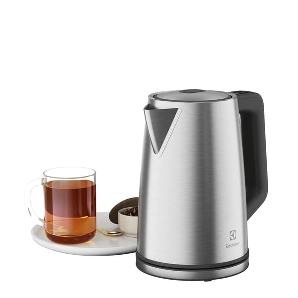 Electrolux E5K1-6ST, 1,7 L, 2400 W, Rostfritt stål, Rostfritt stål, Justerbar termostat, Vattenmätare
