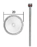 Proxxon Micromot 28 840 Diamantskiva Diameter 20 mm 2,35 mm 1 st
