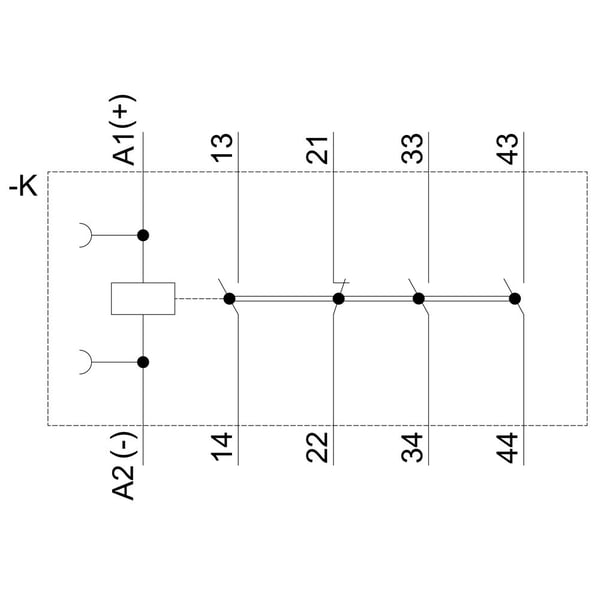 Siemens 3RH2131-1BE40 apukytkin, 1 kpl, 50 mm, 61,5 mm, 77,5 mm, 279 g