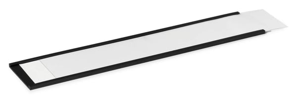 Etikettholder c-profil magnetisk 200x40 mm - 5 stk./pakning