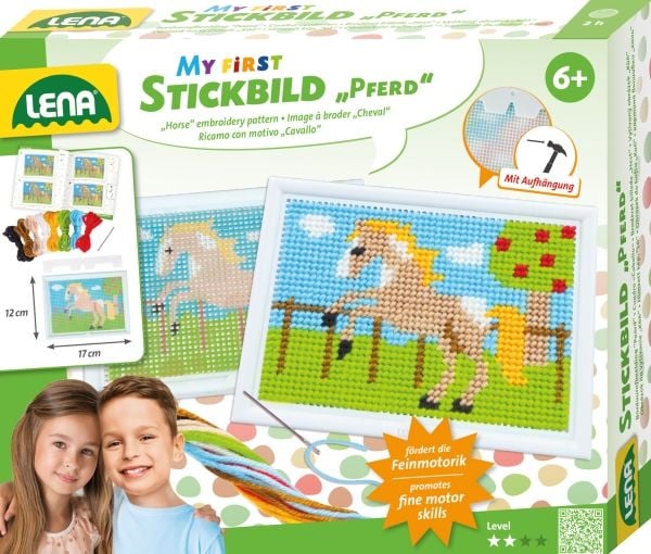 Lena 42625, Sysett for barn, 6 år, Flerfarget