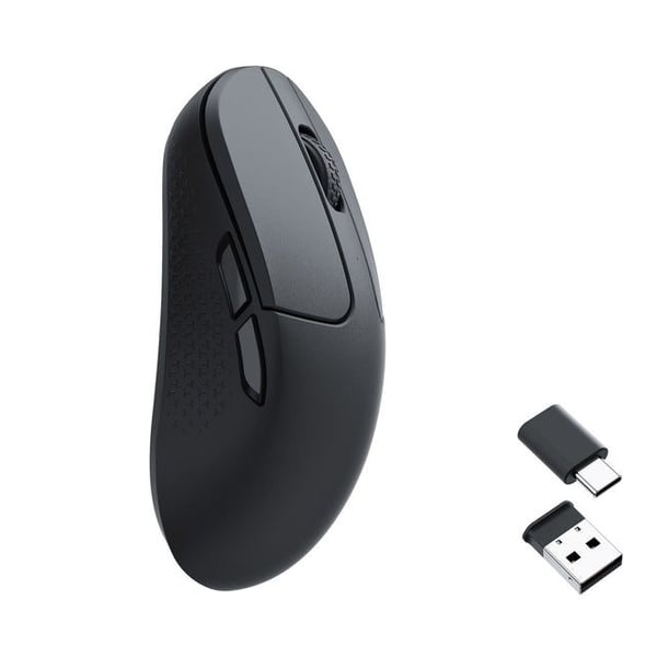 Keychron M3 Mini, Oikeakätinen, Optinen, RF Wireless + Bluetooth + USB Type-C, 30000 DPI, musta