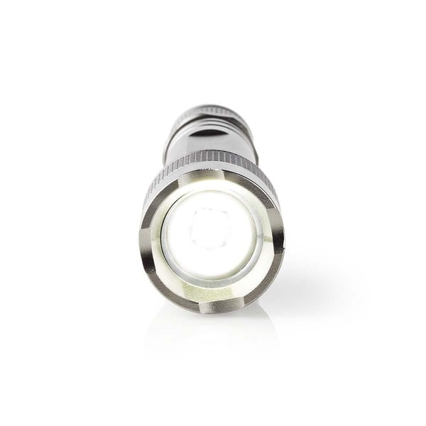 Nedis LTRH3WGY, Handficklampa, Grå, Aluminium, Knappar, IPX5, LED