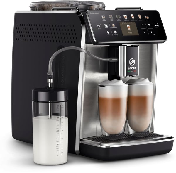 Saeco Helautomatisk espressomaskin til 16 drikker, Espressomaskin, 1,8 l, Kaffe bønner, Innebygd kaffekvern, 1500 W