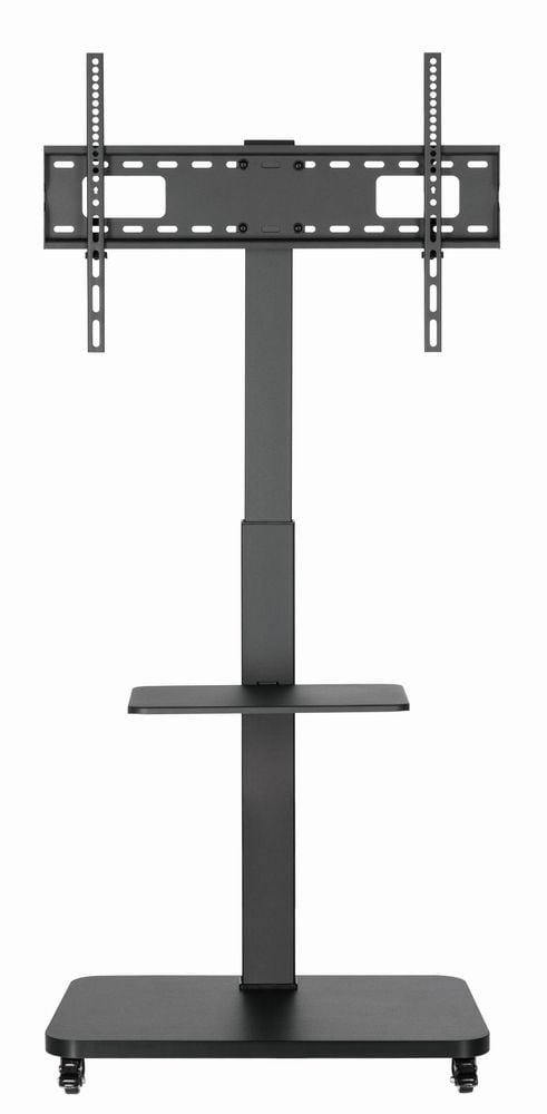 Gembird - Vogn - for TV - sponplate, stål - svart - skjermstørrelse: 37"-75"