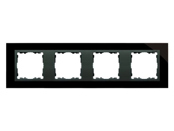Kontakt-Simon 82847-32, Svart, Plast, 1 styck