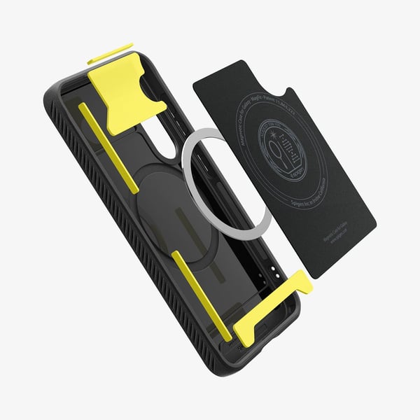 Spigen Rugged Armor, Suojus, Samsung, Galaxy S25 Plus, 17 cm (6.7"), musta