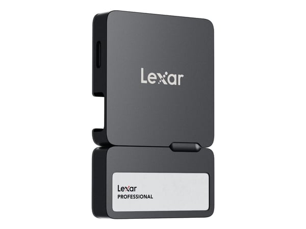 Lexar Professional SL400 SSD 2 TB USB-C 3.2 Gen 2 1050 MB/s med hub