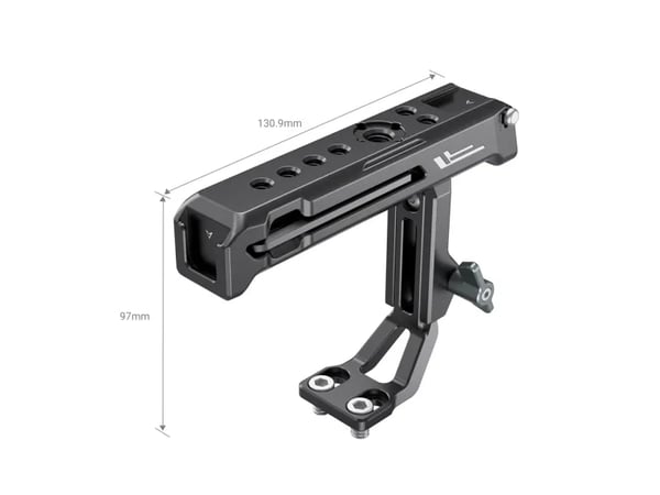 SmallRig 3082, Kaarikahva, musta, Alumiini, 1/4-20, 3/8-16", Sony XLR-K1M / K2M / K3M and Panasonic DMW-XLR1 / XLR2, 40 mm