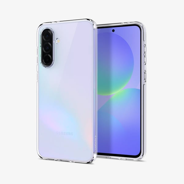 Spigen Liquid Crystal, Kirjekuorilaukku, Samsung, Galaxy A36 5G, 17 cm (6.7"), Läpinäkyvä