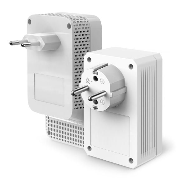 TP-Link - - PowerLine adaptersats - - HomePlug AV (HPAV), HomePlug AV (HPAV) 2.0, IEEE 1901 - vägginsticksbar