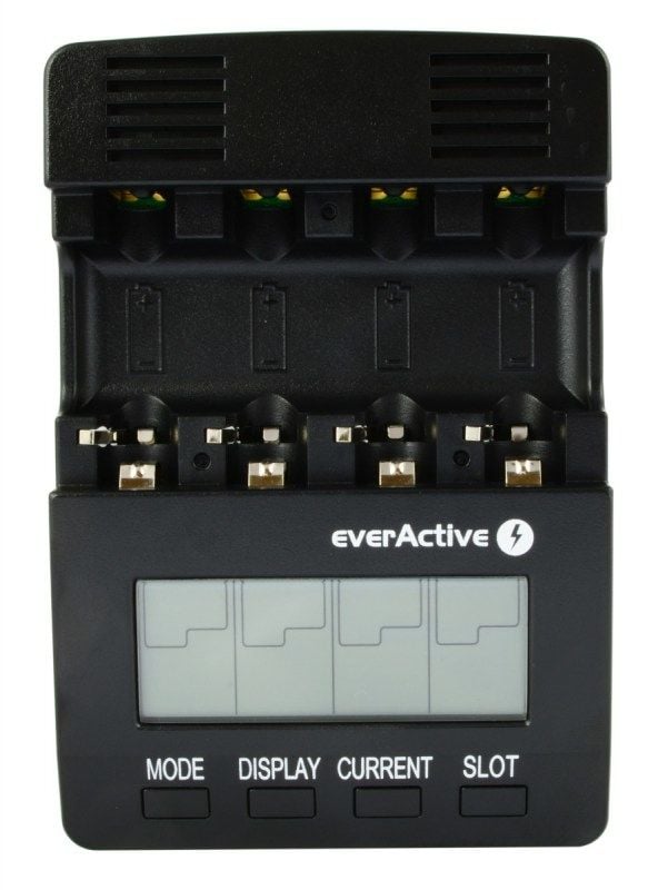 Everactive NC-3000, Nikkel-kadmium (NiCd), Nikkelmetallhydrid (NiMH), Overoppheting, AA, AAA, C, D