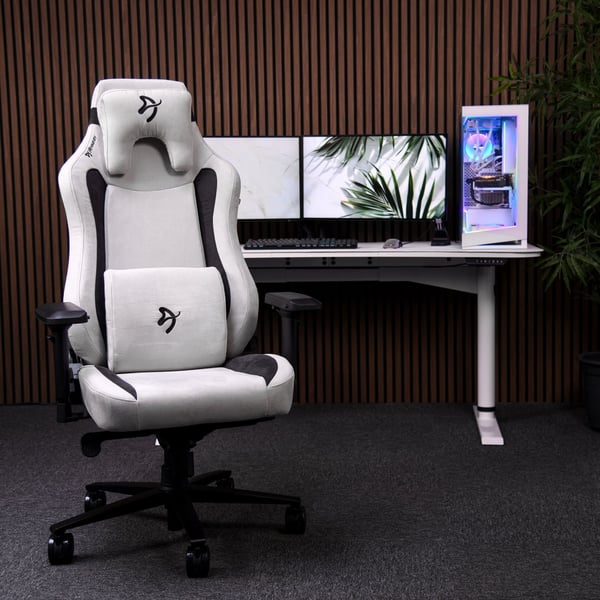 Arozzi Vernazza Supersoft - Gaming chair - Light Grey