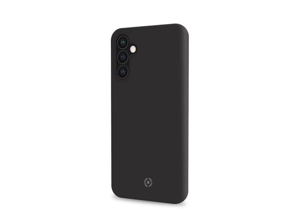 Celly Cromo - Baksidesskydd för mobiltelefon - termoplastisk polyuretan (TPU), silikonbeläggning - svart - för Samsung Galaxy A54