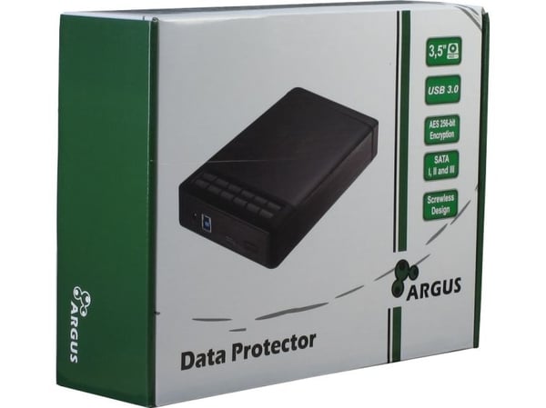 Inter-Tech Argus GD-35LK01 - Lagringspakning - 3,5" - SATA 6Gb/s - USB 3.0