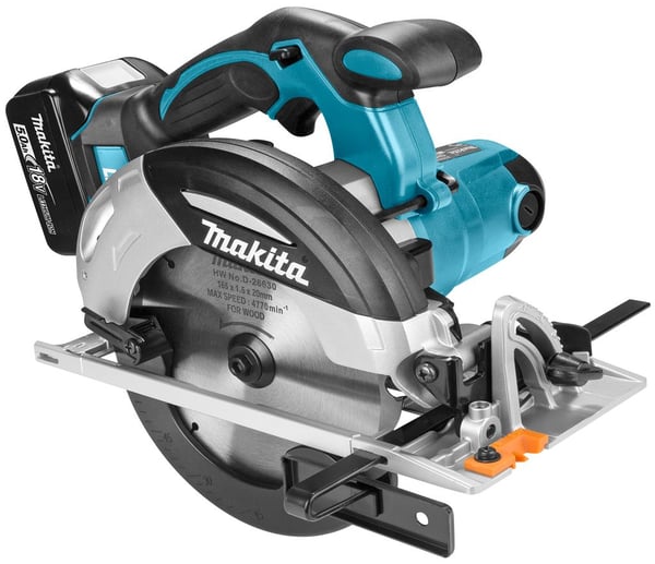 Makita DHS630RTJ - Sirkelsag - trådløs - 165 mm - 2 batterier - 18 V
