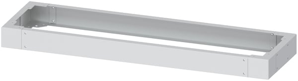 Siemens 8GK9902-0KK53 8GK99020KK53 Sokkel (L x B x H) 400 x 1300 x 100 mm Stål, lysgrå 1 stk., Grå, stål, 100 mm, 410 mm, 1310 mm, 110 mm