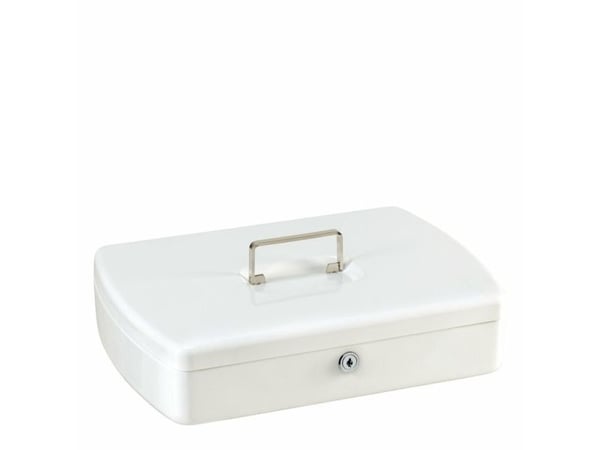 BURG-WÄCHTER ZK 2307 Euro, Stål, Hvit, Nøkkel, 330 x 235 x 75 mm, 2,4 kg, 235 mm