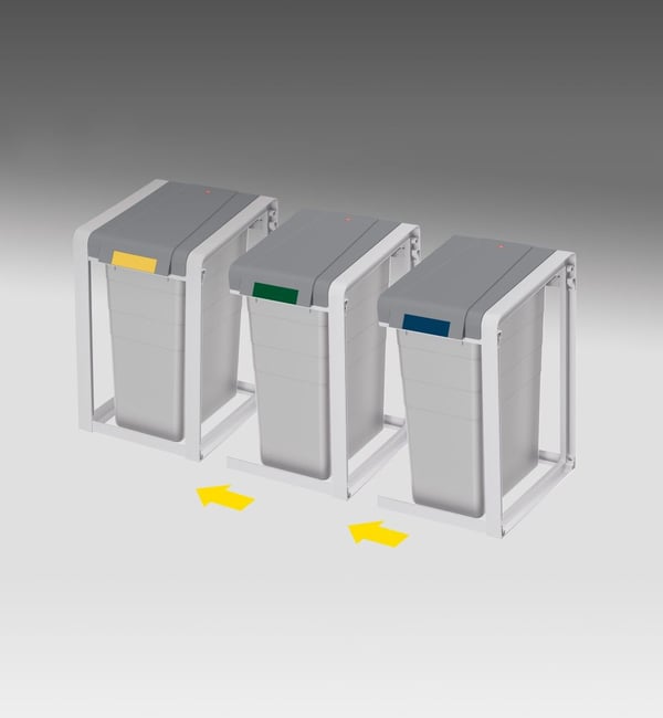 Hailo ProfiLineÖko XL 0935-302 utvidelsesenhet for avfallssepareringssystem 35 l ( 0935-302 )