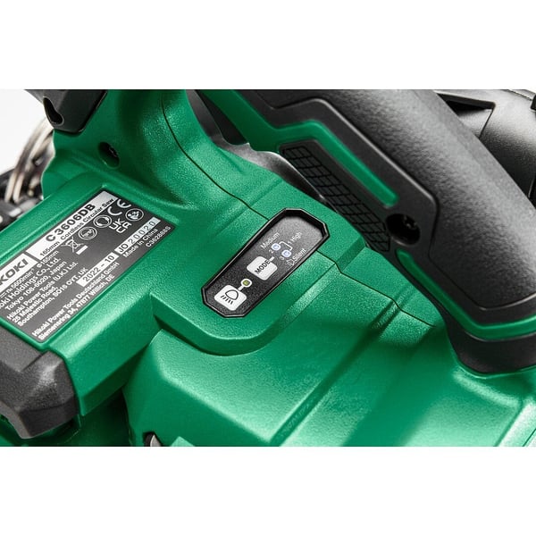 HiKOKI C3606DBW2Z batteridriven cirkelsåg 165 mm 36 V kolborstlös