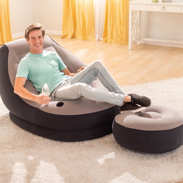 Intex 68564NP, Grå, Vinyl, 1370 mm, 1020 mm, 790 mm, 3,54 kg