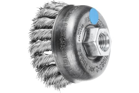 PFERD 43305023, Kopp stålbørste, 6,5 cm, 12500 RPM, 5 stykker
