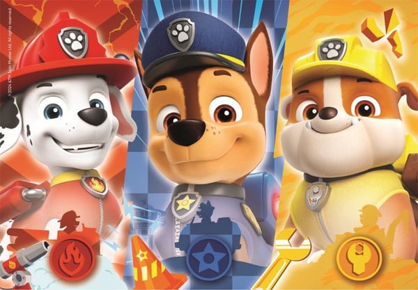 Clementoni Puslespil Paw Patrol, 104 brikker