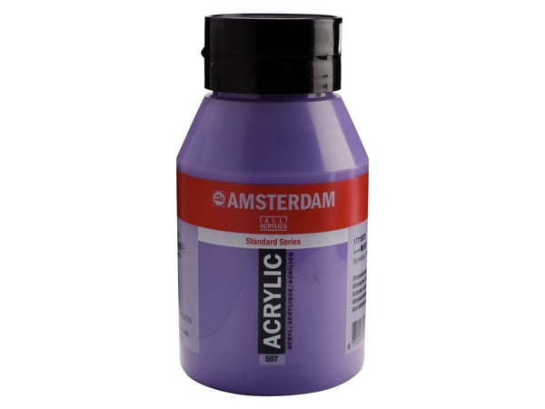 Amsterdam Standard Series Akrylkrukke 1000ml Ultramarine Violet 507