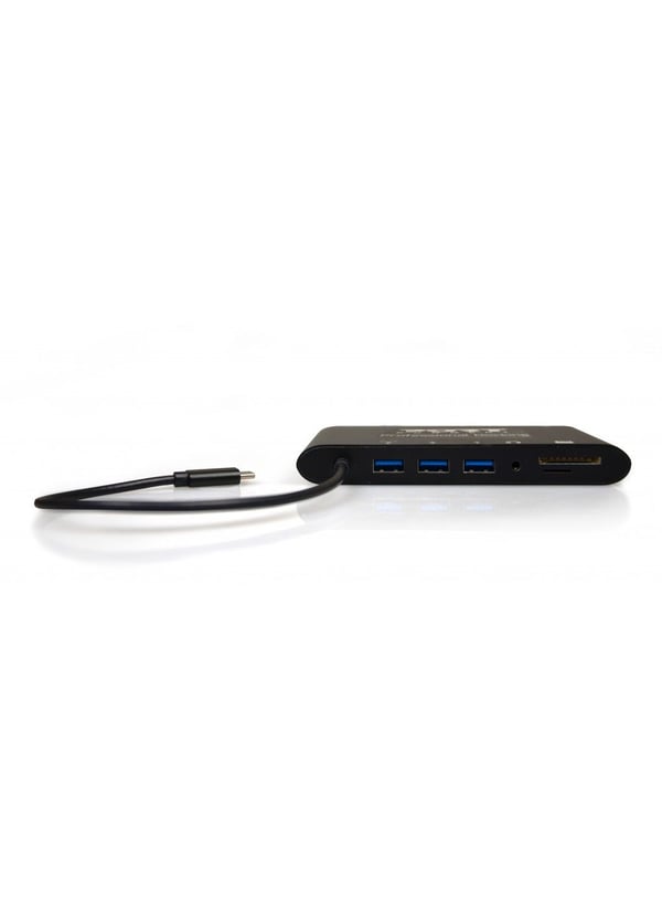Port Designs 901906, USB 3.2 Gen 1 (3.1 Gen 1) Type-C, Musta, MMC, MicroSD (TransFlash), SD, HDMI, RJ-45, USB 3.2 Gen 1 (3.1 Gen 1) Type-A, USB 3.2...