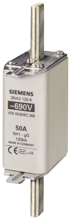 Siemens 3NA3120-6, 1 styck, 143 mm, 93 mm, 71 mm, 279 g