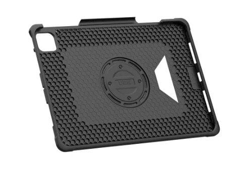 UAG Metropolis Series - Baksidesskydd för surfplatta - med handrem - composite, polyuretan (PU) - svart - för Apple 11-inch iPad Pro (M4)