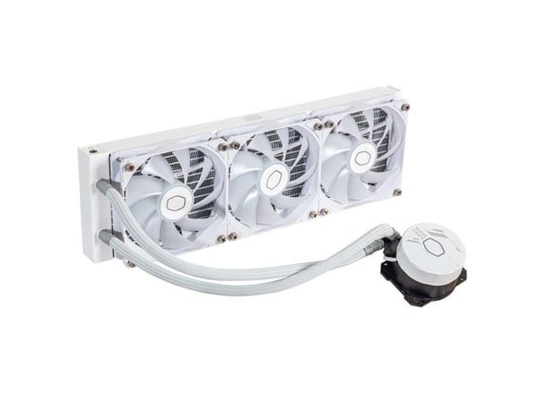 Cooler Master MasterLiquid 360L Core CPU-vannkjøler 360 mm ARGB hvit