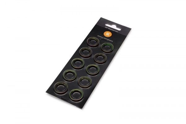EK -Quantum Torque Color Ring 10-Pack STC 10/16, Momentin lukitusrengas, 1/4", 10 kpl, Slovenia
