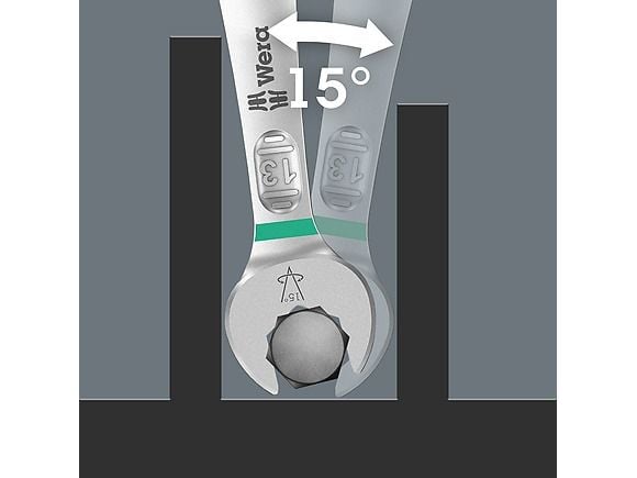 Wera 6003 Joker 11 Set 1 kiintolenkkiavainsarja 8-19 mm 05020231001, 11-osainen