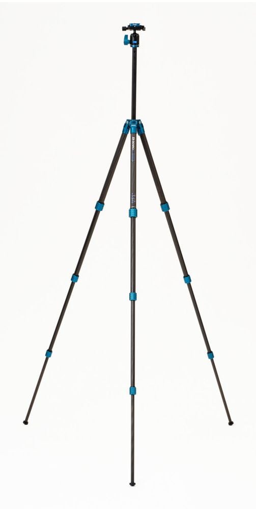 Benro Super Slim TSSL08CN00P kamerastativ 156 cm 1,02 kg, svart och blått