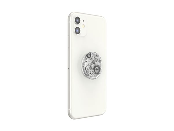 PopSockets PlantCore, Grepp, Svart, Grå, Translucent, Universal, 1 styck, 38,8 mm, 38,8 mm
