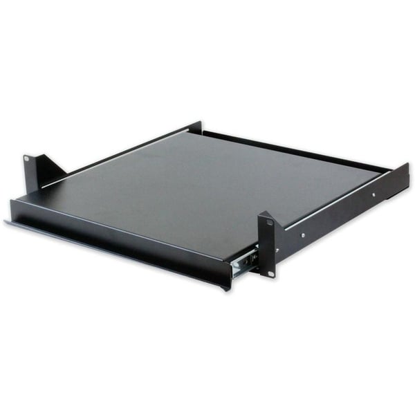 Techly I-CASE TRAY-5-BK, Stativhylde, Sort, 10 kg, 2U, 400 mm, 5,4 kg
