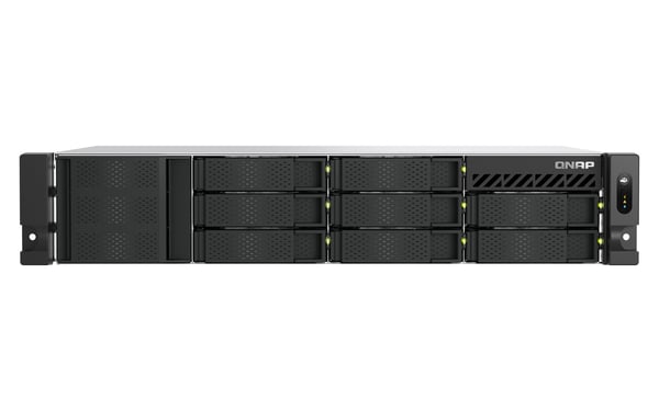 QNAP TS-855eU-RP - NAS-server - 8 brønner - kan monteres i rack - SATA 6Gb/s - RAID 0, 1, 5, 6, 10, 50, 60, TM, RAID TP - RAM 8 GB - Gigabit Ethern...
