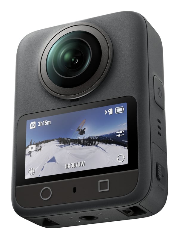 DJI Osmo 360 - Adventure Combo - 360 grader aktionkamera - 8K / 30 fps - blixt 128 GB - Bluetooth, Wi-Fi - undervatten upp till 10 m