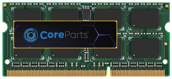 CoreParts - DDR3 - modul - 8 GB - SO DIMM 204-pin - 1600 MHz / PC3-12800 - 1.5 V - ikke-bufret - ikke-ECC