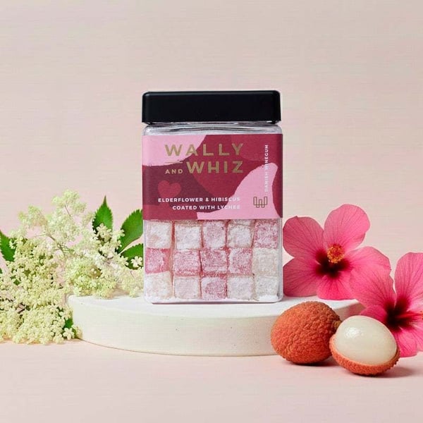 Wally And Whiz Hyldeblomst & Hibiscus med Litchi 240g