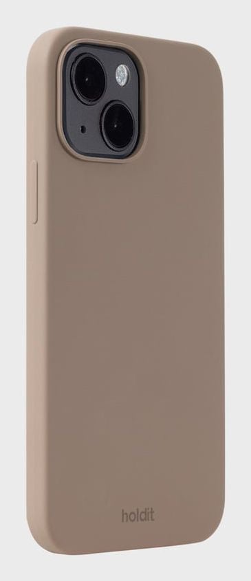 HOLDIT iPhone 17 silikondeksel (mokkabrun)