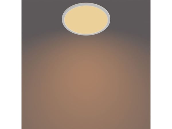 Philips Superslim CL550 - Vägg-/taklampa - LED - 15 W - 2700 K - rund - vit